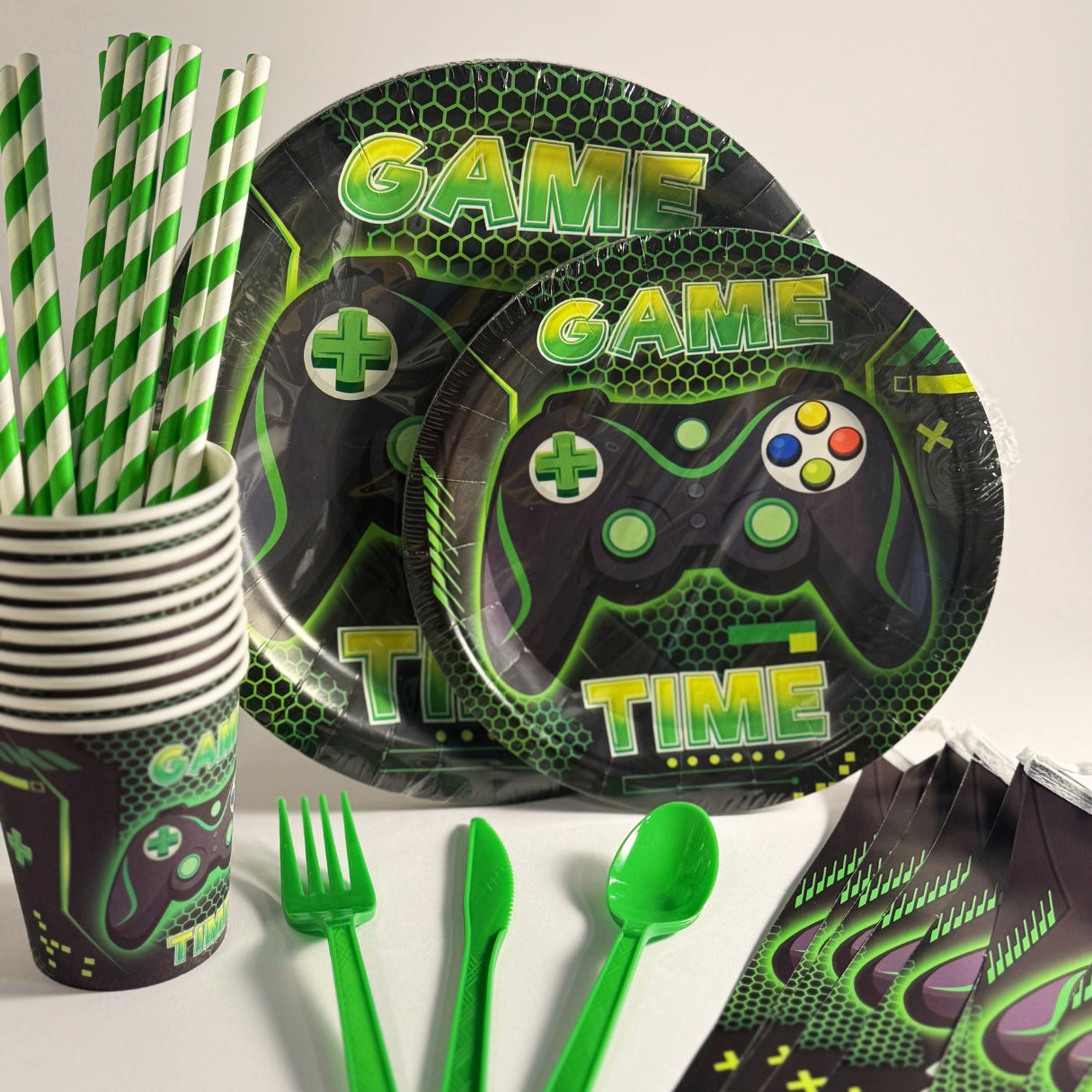 Gaming party set + Baloni