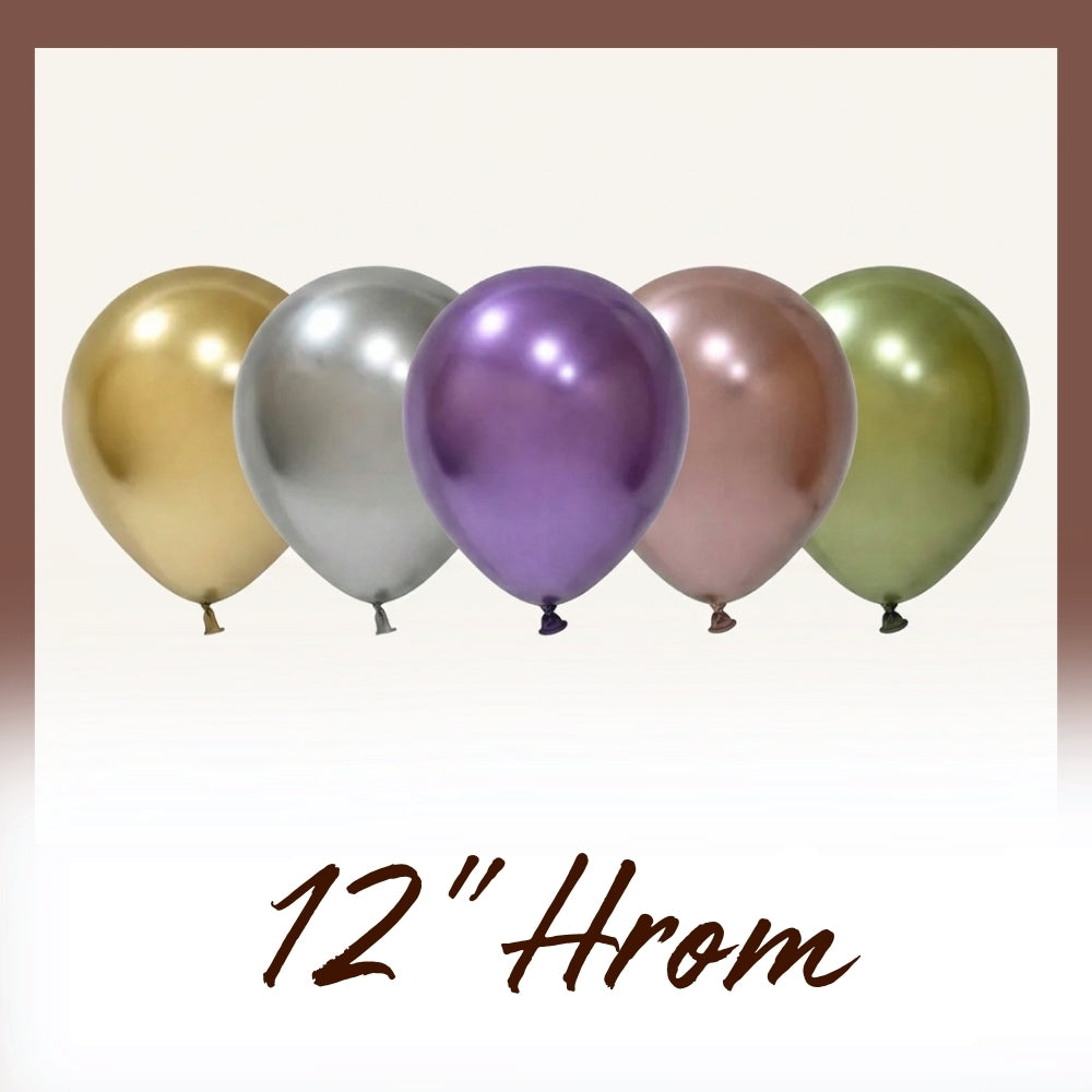 12" Hrom Baloni