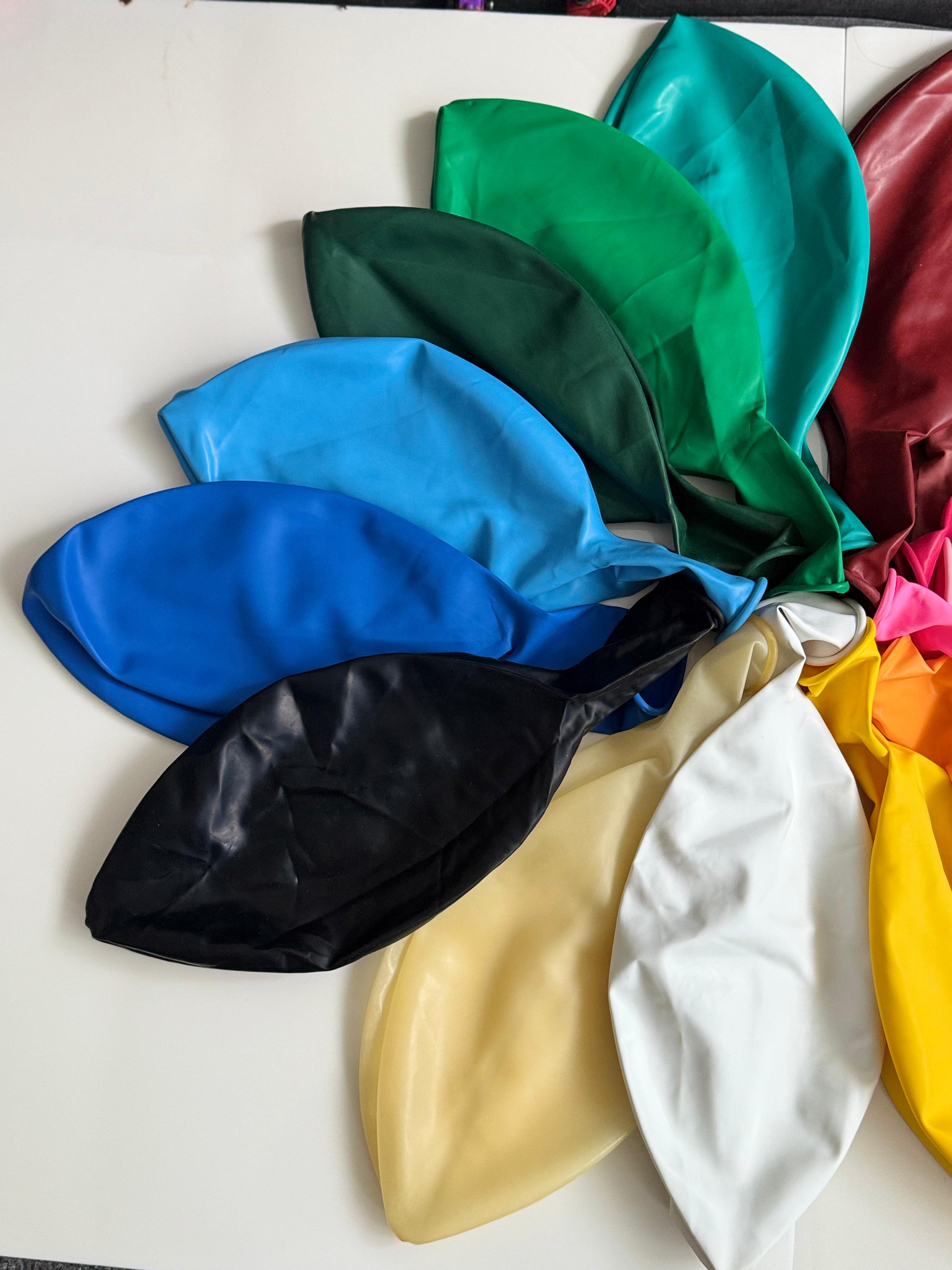 Latex jednobojne kugle 92cm