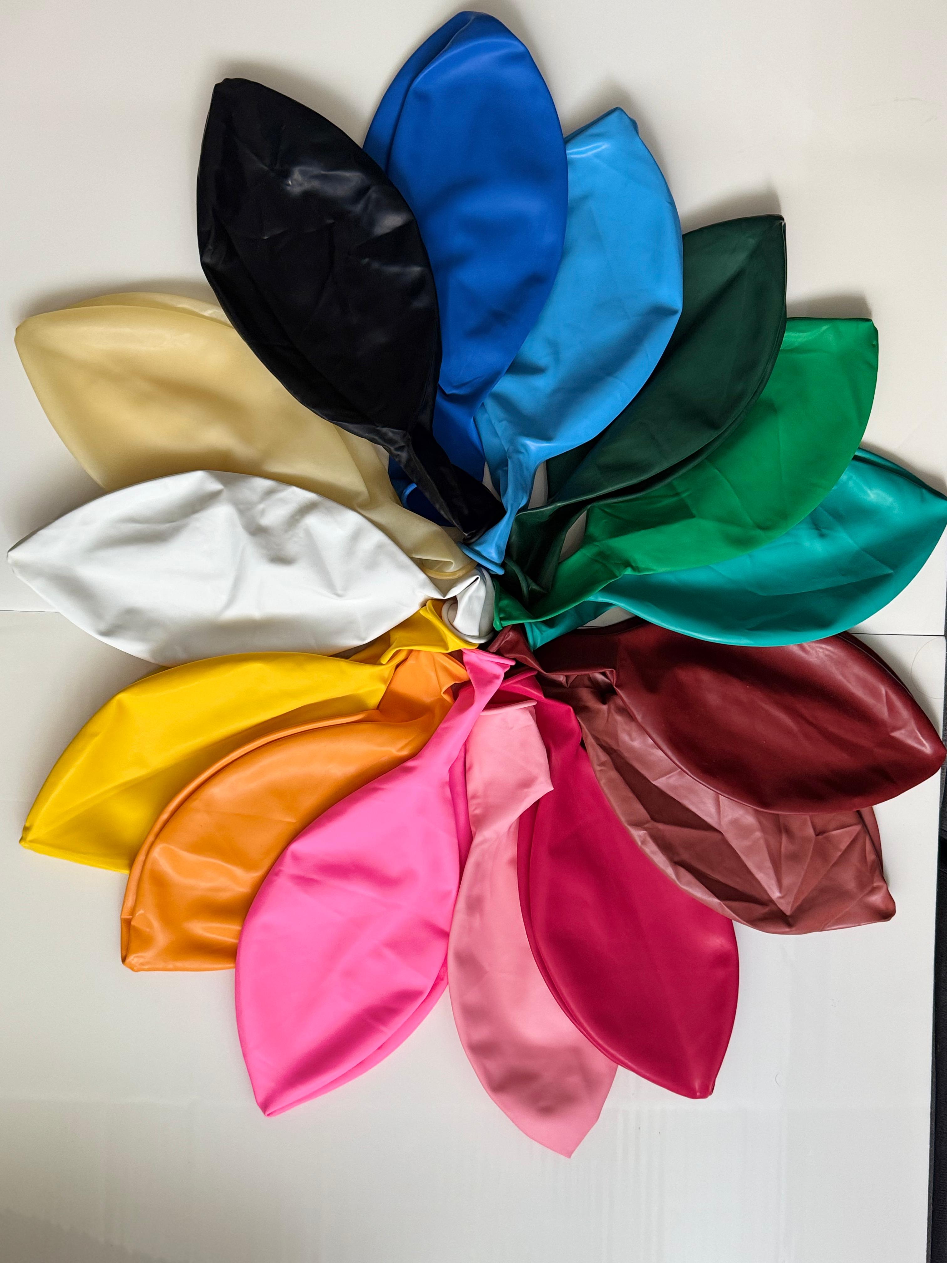 Latex jednobojne kugle 92cm