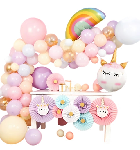 Nežni jednorog set balona - Prestige