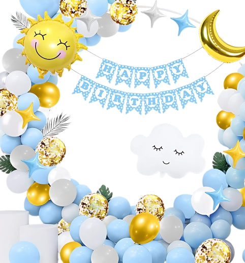 Baby plavi set balona - Prestige