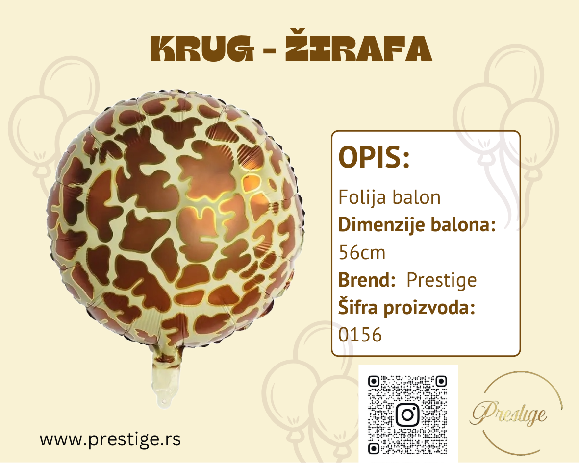 Orbz Žirafa 56cm - Prestige
