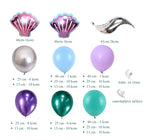 Sirena party set + Baloni - Prestige