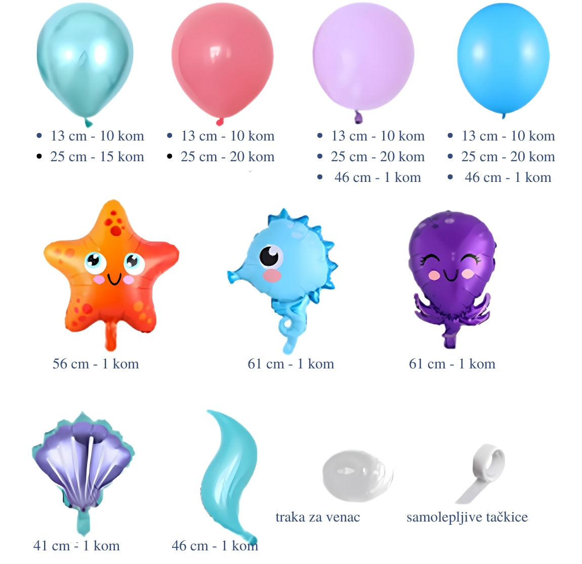 Under The Sea set balona - Prestige