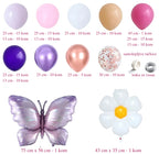 Leptir party set + Baloni - Prestige