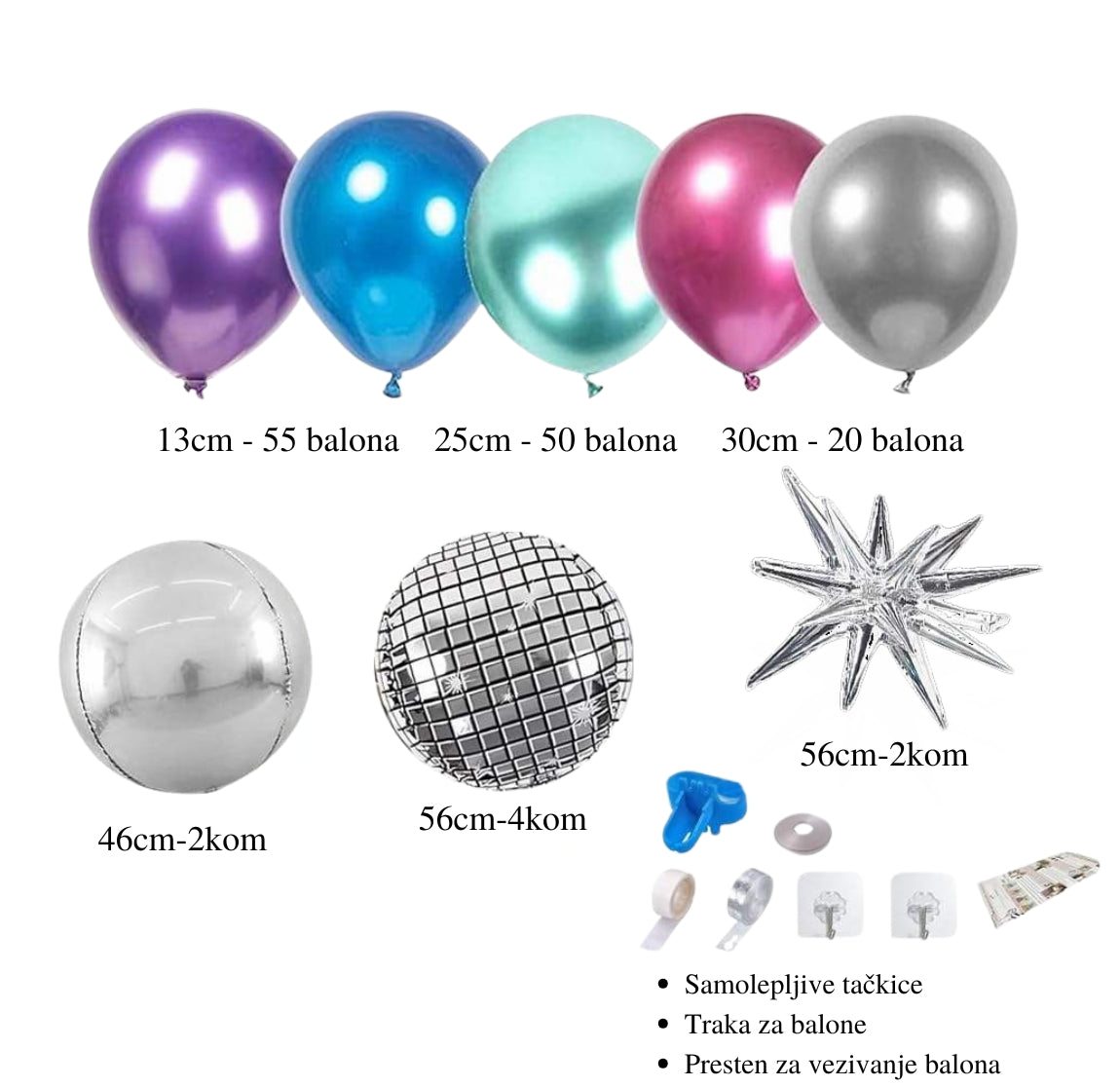 Party set balona - Prestige