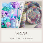 Sirena party set + Baloni - Prestige