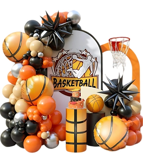 Kosarkaski set balona za deciji rodjendan folija balon kosarkaska lopta