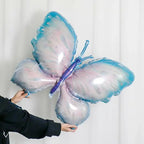 Folija Balon plavo rozi leptir 