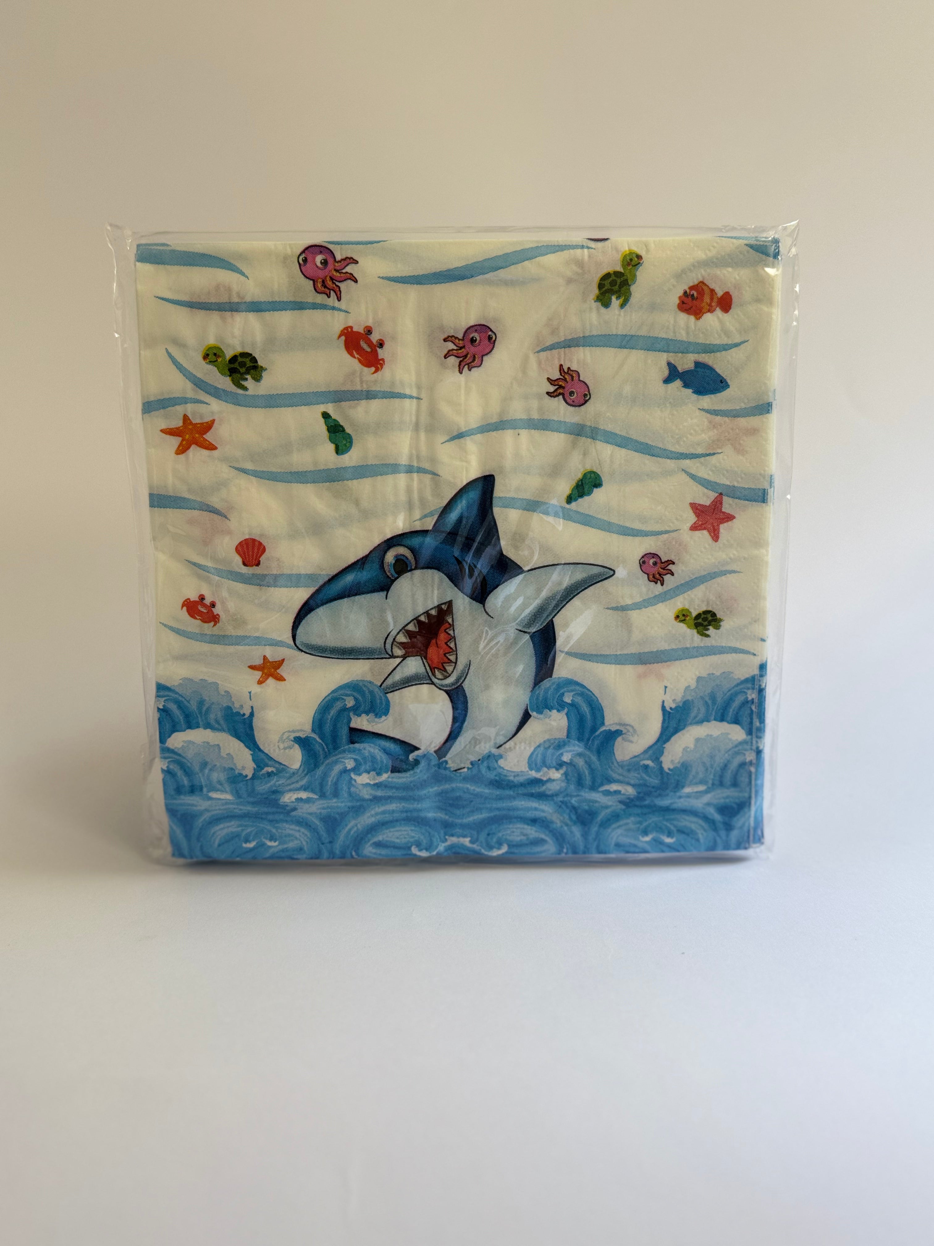 Morski svet salvete 16 kom - Prestige