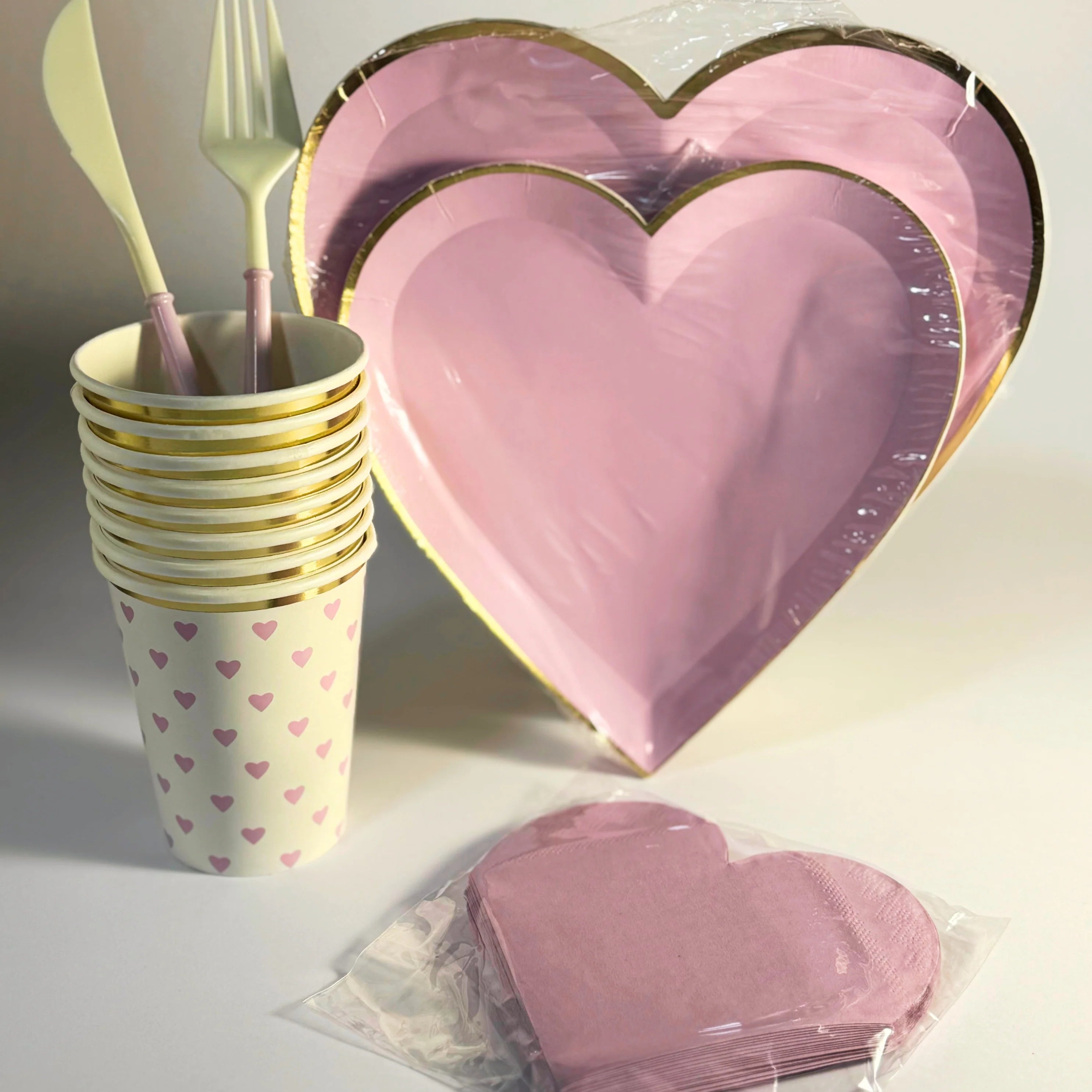 Lila-beli set 16 kom - Prestige