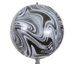 Mermerni crni balon 56cm