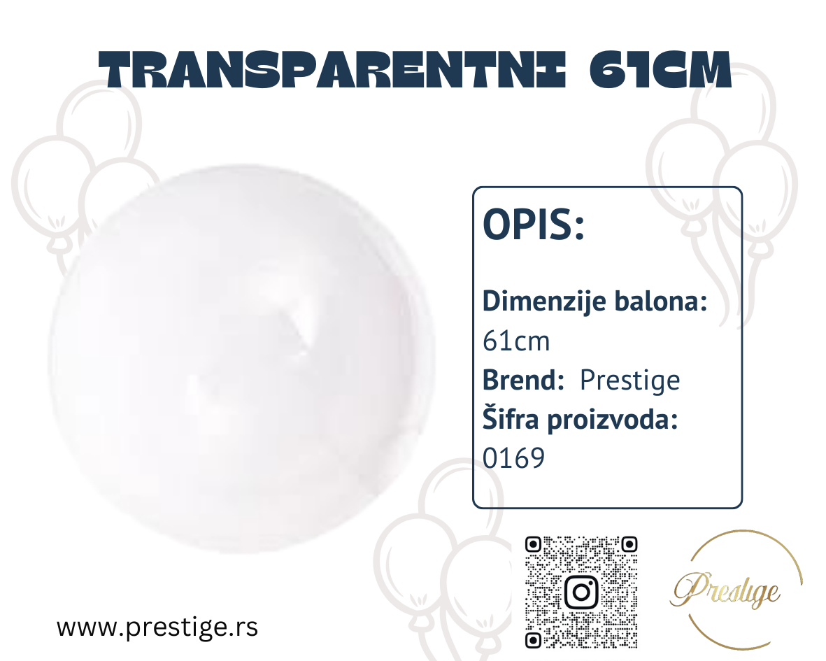 Providni  balon 61cm