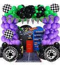 Set balona sa trkačkim automobilima – dekoracija za rođendan sa temom brze vožnje- Prestige.rs