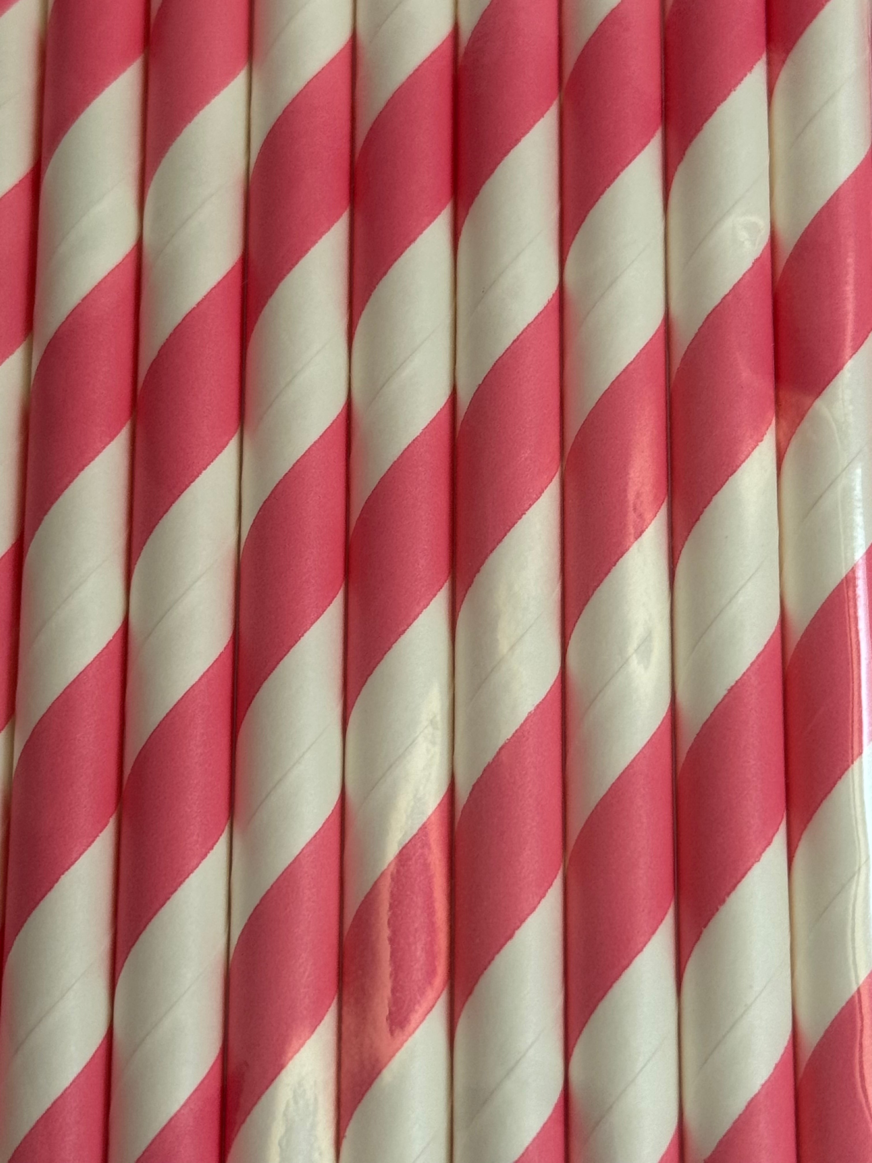 Roze slamčice za dečiji rođendan – 10 komada