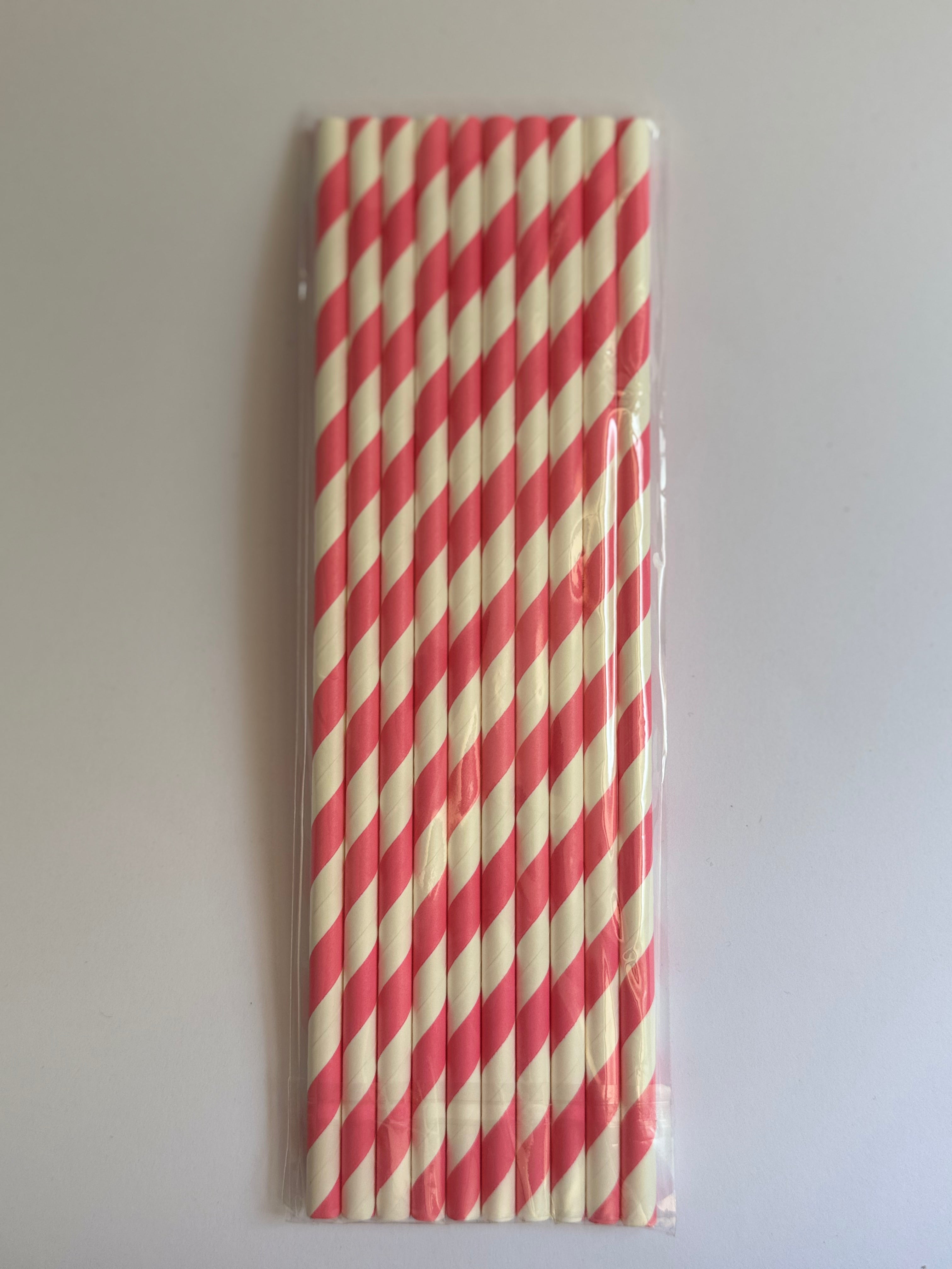 Roze slamčice za dečiji rodjendan – 10 komada