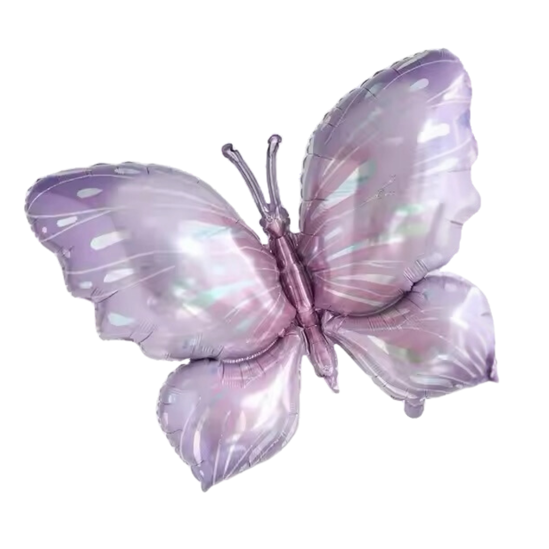Lila leptir balon 75cm - Prestige