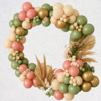 Vintage Olive set balona za boho dekoraciju u maslinasto zelenoj boji