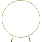 Zlatni metalni luk za balone u obliku kruga