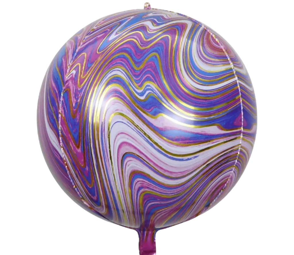 Orbz Mermerni folija balon 56cm - više boja - Prestige