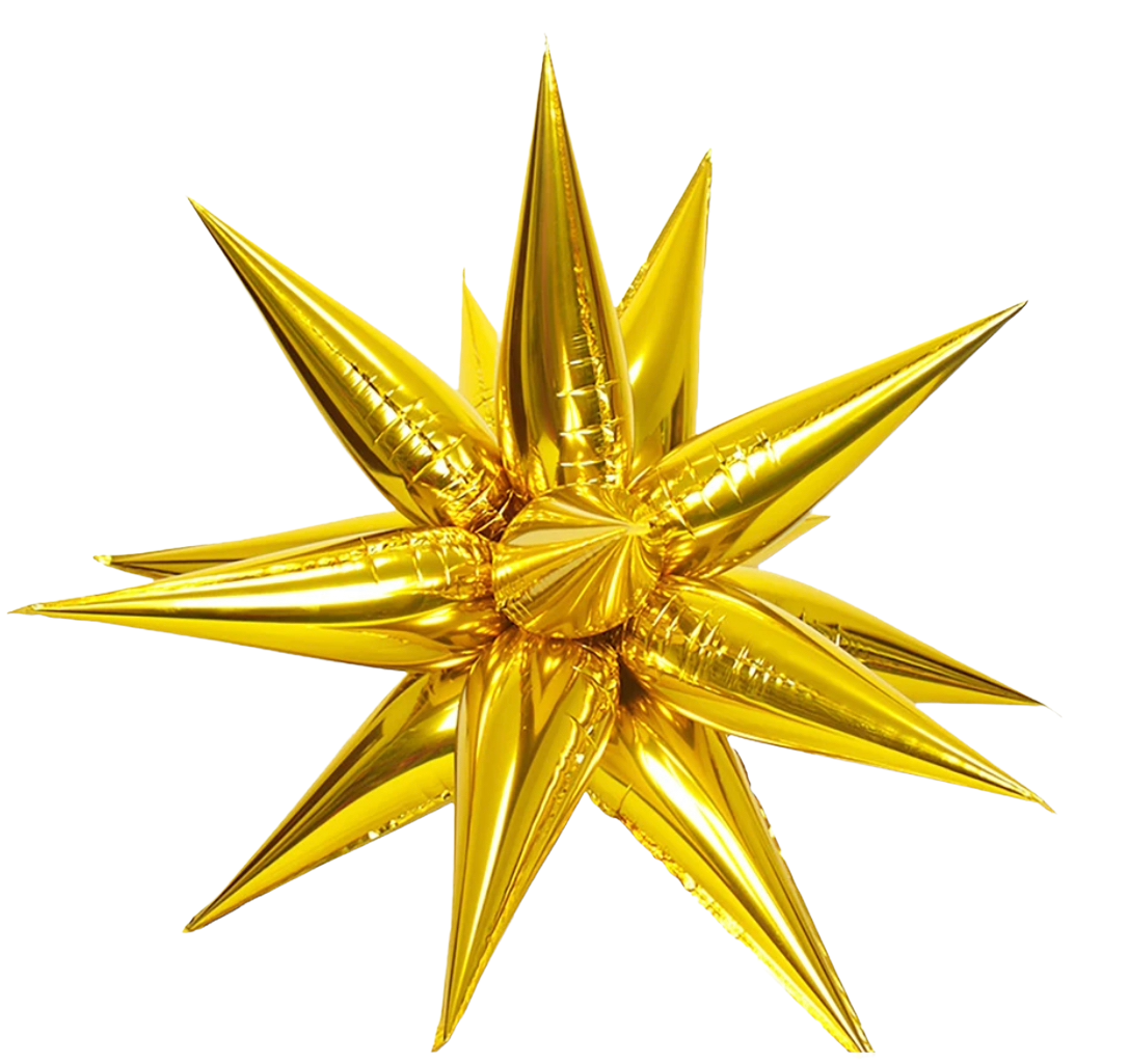 Zvezdasti balon - više boja - Prestige