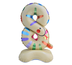 Balon sa postoljem broj 8