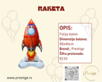 Folija balon raketa