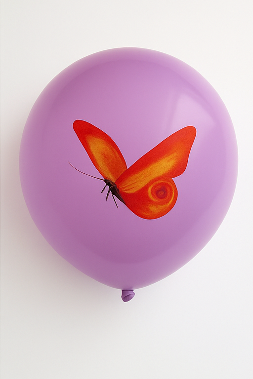 baloni za rodjendan i proslave – leptir lateks baloni - 18 kom