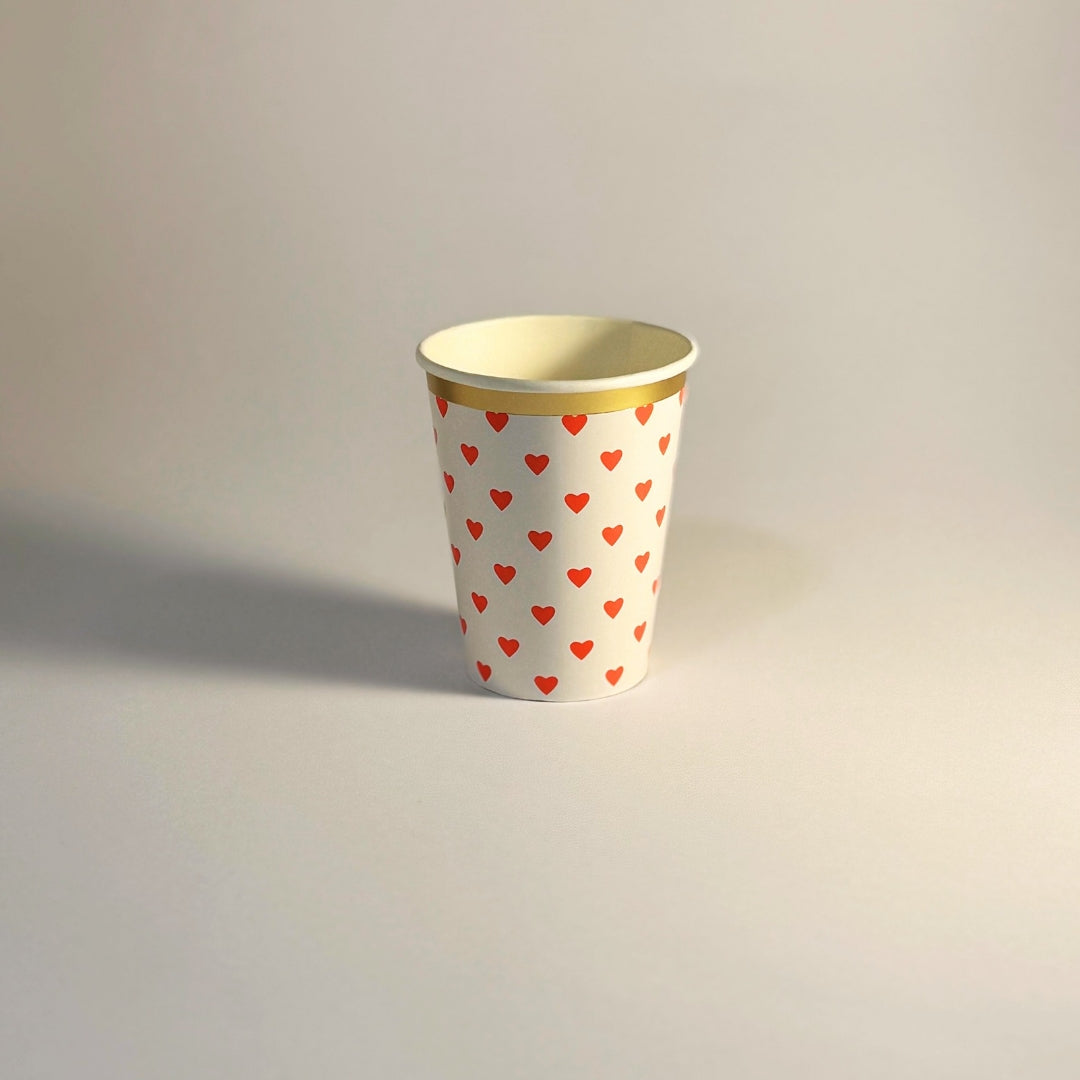 Čaše + Escajg Crveno srce - Prestige