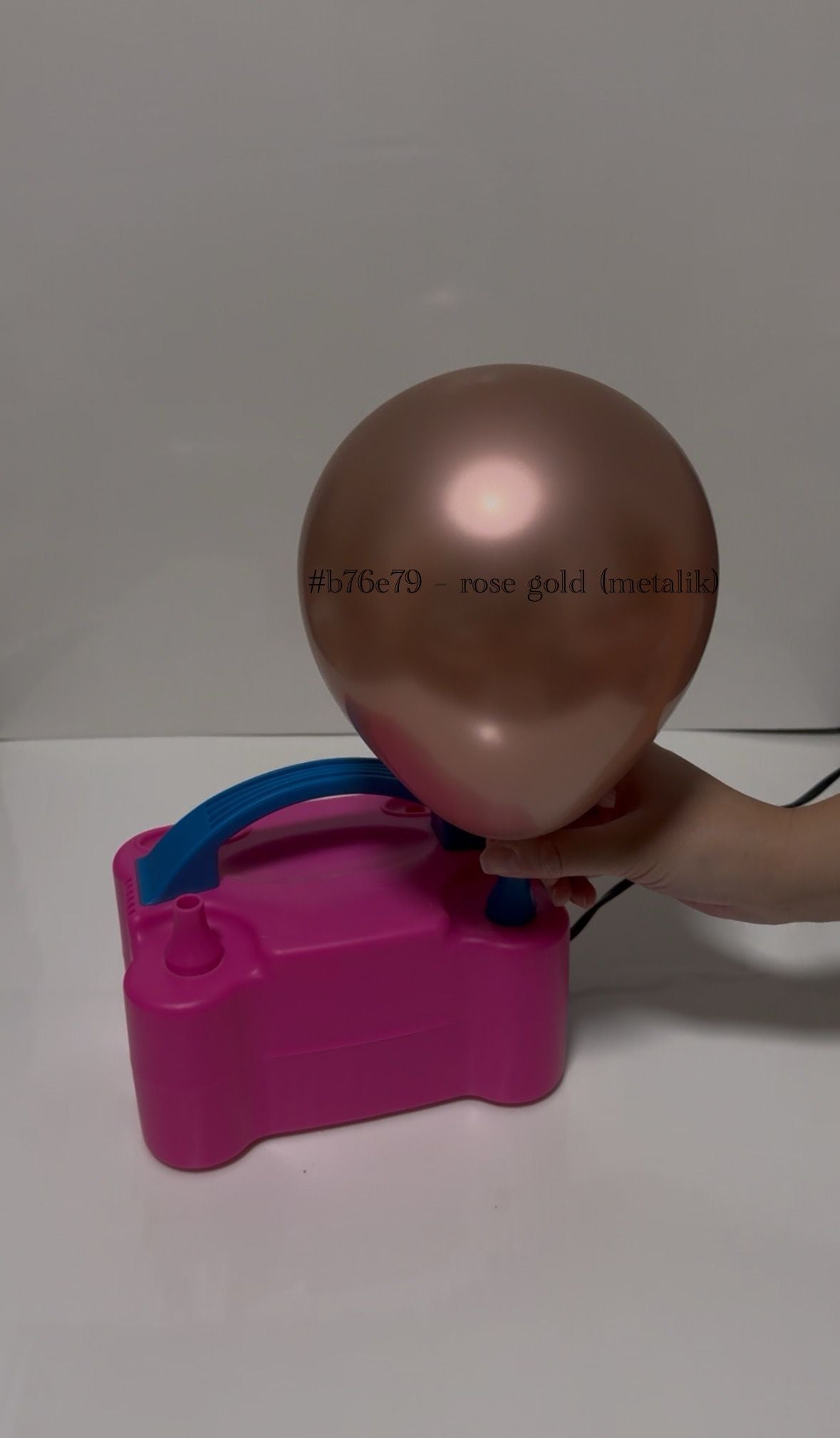 Rose Gold set balona