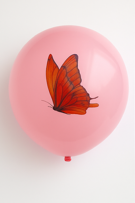 Proizvod za rođendan i proslave – leptir latex baloni - 18 kom Prestige